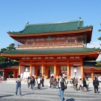 Entrée du sanctuaire Heian Jingu