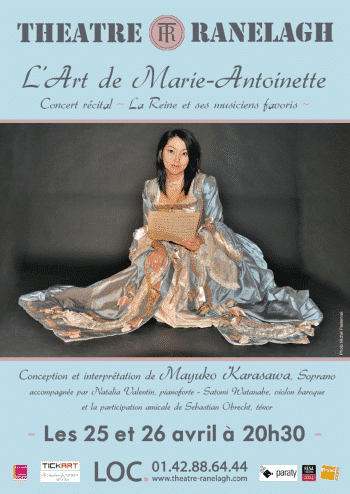 Mayuko Karasawa - Récital Marie-Antoinette
