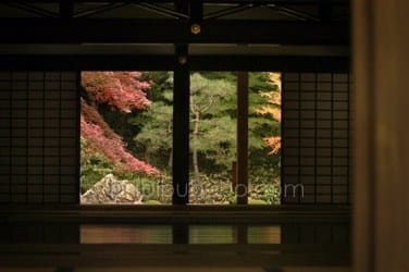 Intérieur d'un temple, Nanzen-ji, Kyoto, Japon